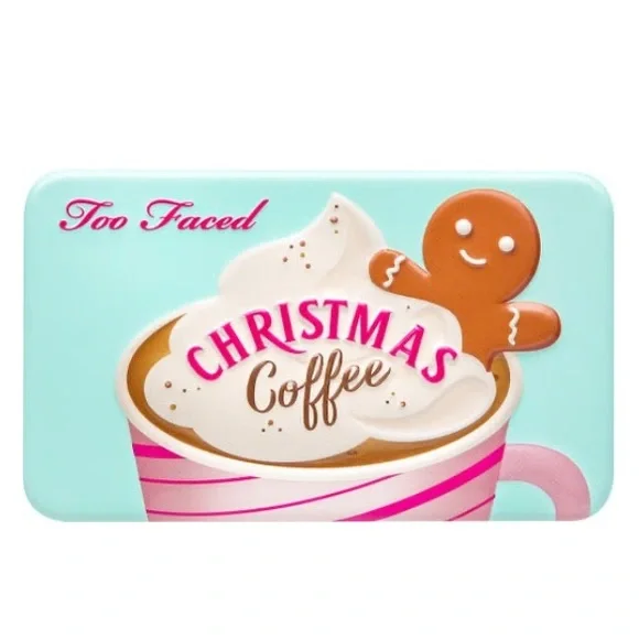 Brand New in Box Too Faced Christmas Coffee Travel Size Eyeshadow Palette